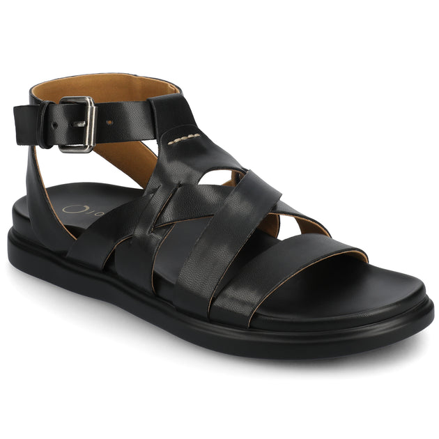 Journee Collection Mistee Sandal Beige US 8.5 2