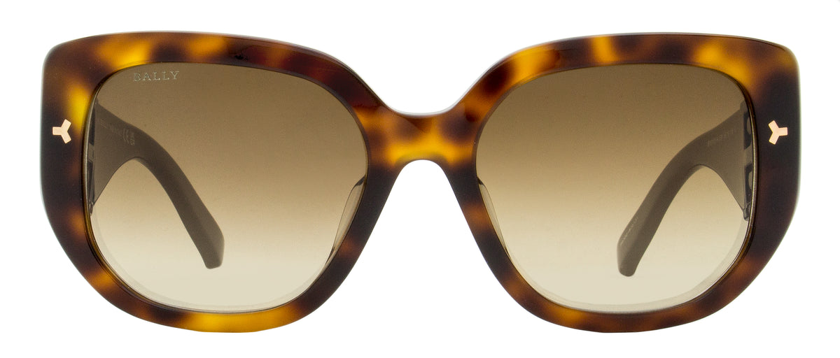 Bally Butterfly Sunglasses BY0082 57F Transparent Beige 56mm display picture 3
