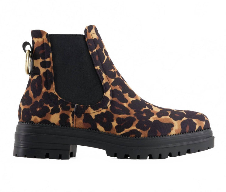 Andrea Women's Chelsea Boots Animal Print US 6 4