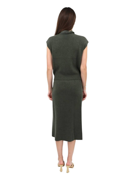 Kinross Rib Skirt Grey XS 3