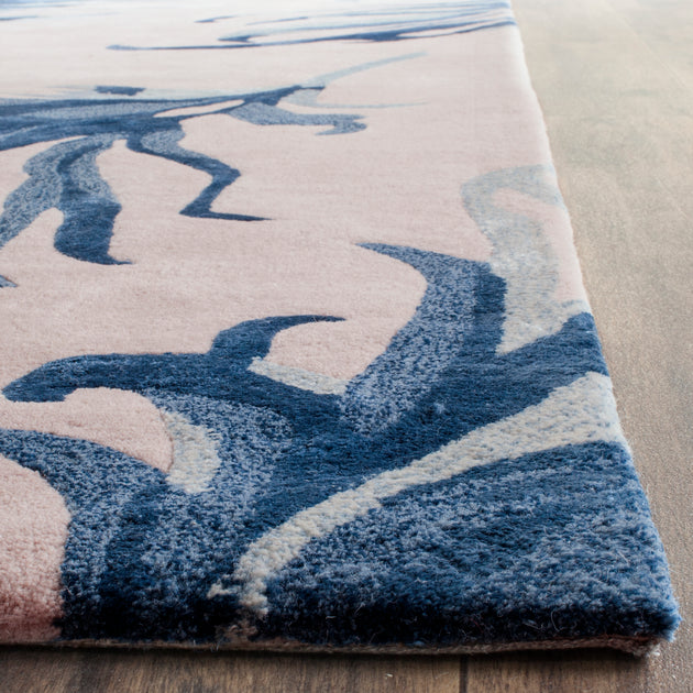 Safavieh Allure handgetufteter Teppich, Beige / Blau 4