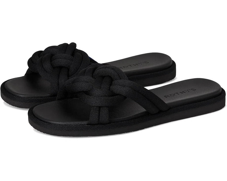 Rothy's Summer 191-002 Sandals Black US 8 2