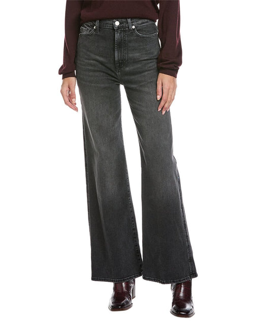 7 For All Mankind Bottomline Wide Leg Jean Grey 29 2