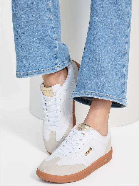 Guess Factory Pelara Low-Top Sneakers White US 7.5 3