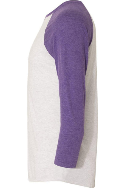 Next Level Triblend Three-Quarter Raglan T-Shirt Multi Medium 4
