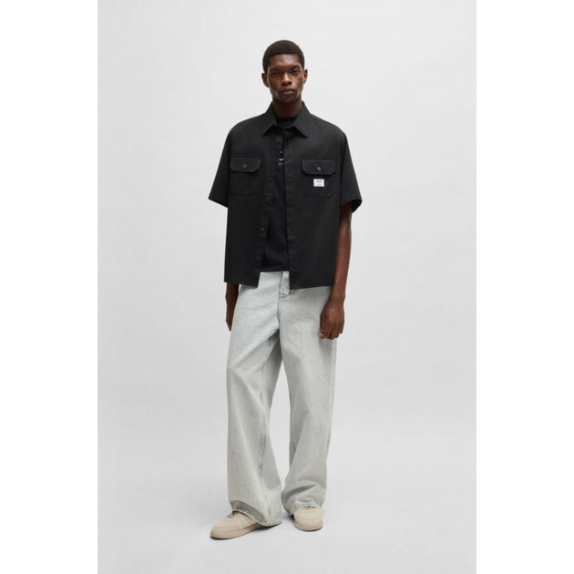 Hugo Boss Over Shirt Black Medium 3