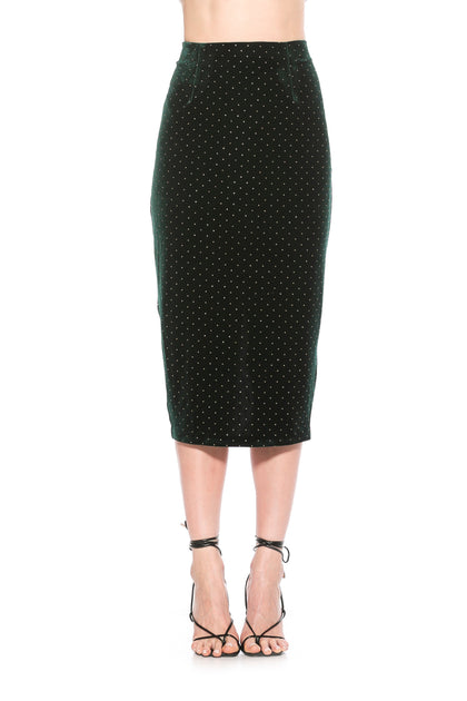 Alexia Admor Jayden Skirt Gold US 8 2