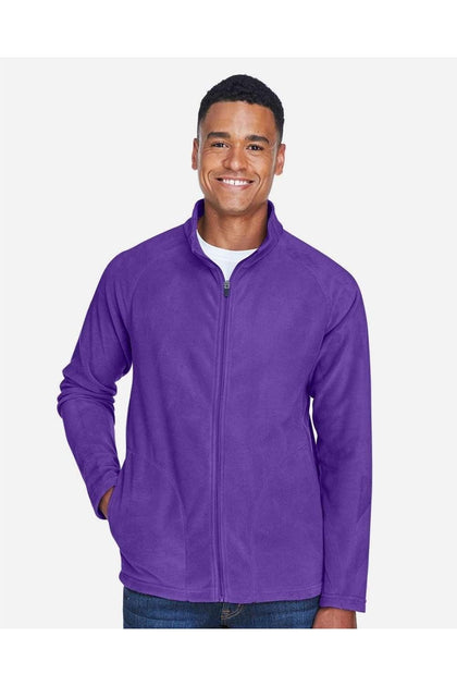 Team 365 Campus Microfleece Jacket Purple 4XLarge 4