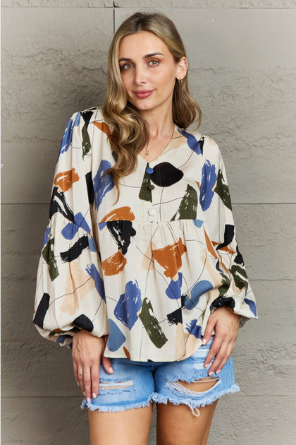 TRUEDAMES Wishful Thinking Blouse White Small 2