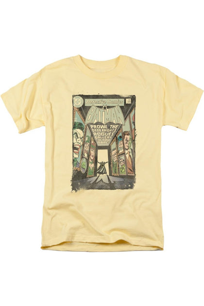 Gildan Batman Rogues Gallery Cover T-Shirt Yellow Large 2