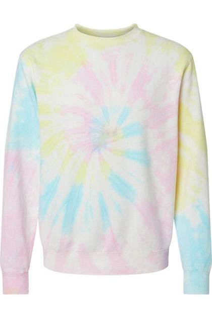 Independent Trading Co. Midweight Tie-Dyed Sweatshirt Multi XLarge 2