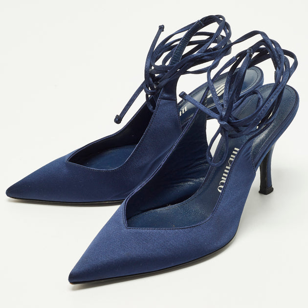 The Attico Venus Pumps Blue EU 36 3