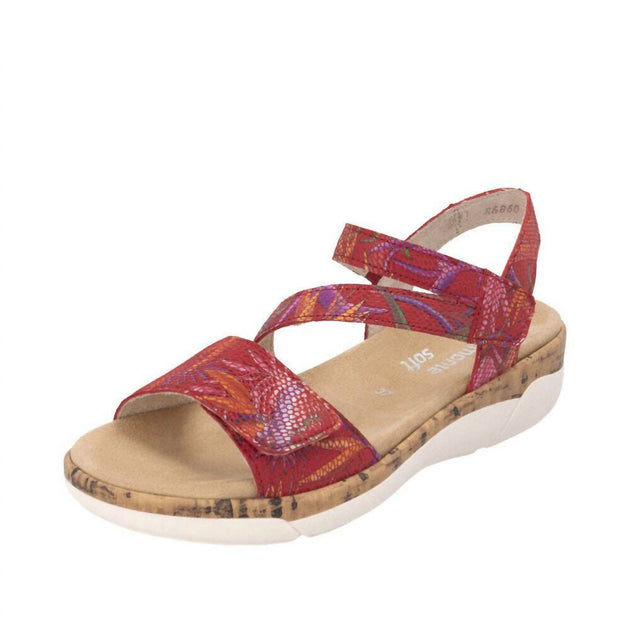 Remonte Flat Sandals Red Multi EU 38 2