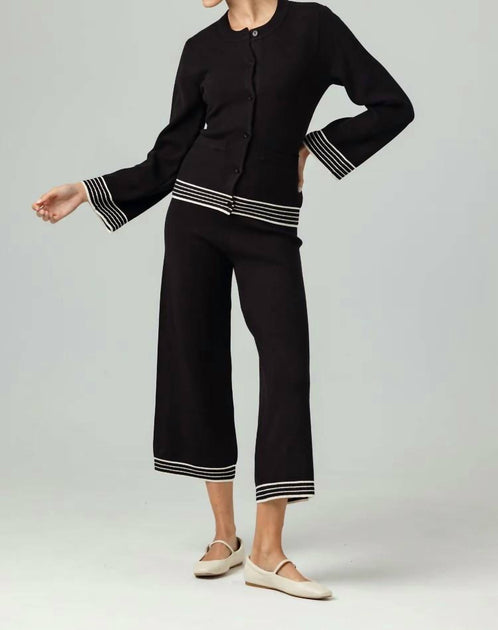 sundays Quinn Cropped Pants black Medium 4