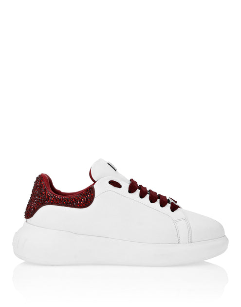 Philipp Plein Low Top Sneakers Mix Strass Black EU 39 3
