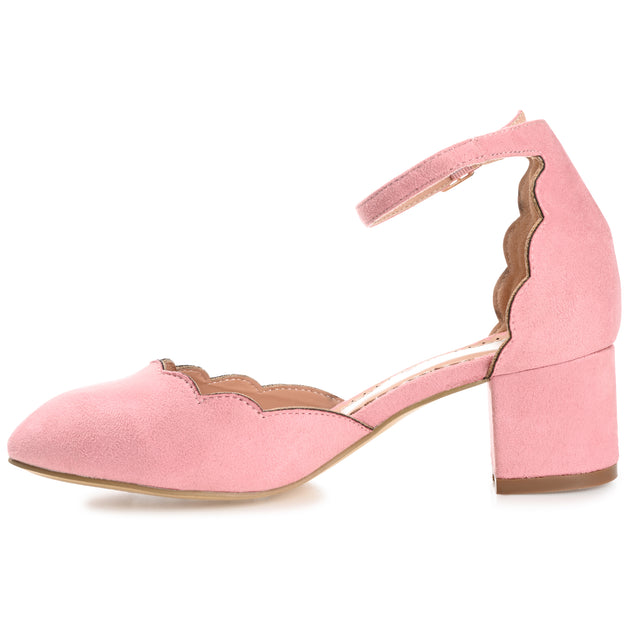 Journee Collection Edna Pump Red US 5.5 3
