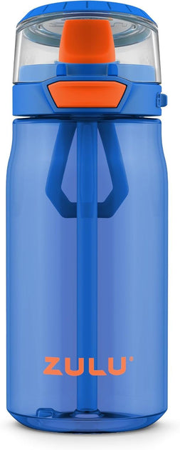 Talaye Kids Flex 16oz Tritan Plastic Water Bottle Blue 3
