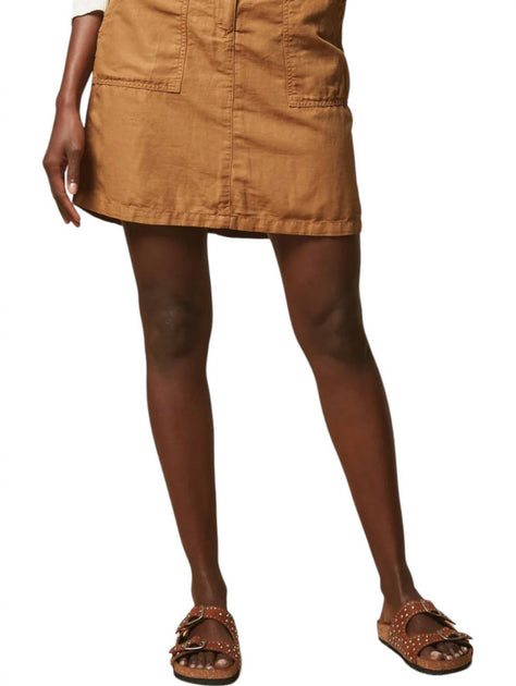 Hartford Jine Skirt Brown XS 3