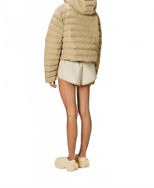 Rains Lohja Puffer Jacket Yellow XS 3