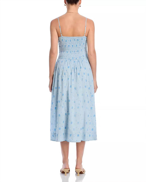 Ciao Lucia Mael Midi Kleid Blau Large 4