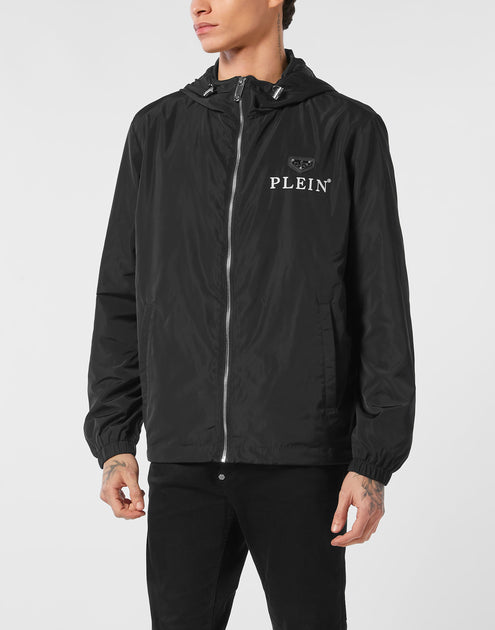Philipp Plein Nylon Windbreaker Grau Large 4