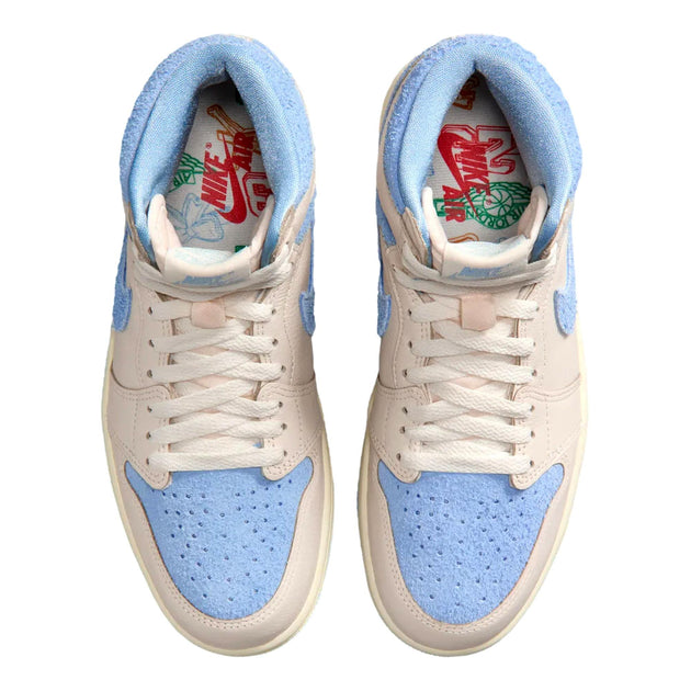 Nike Air Jordan 1 Retro Hi OG Pale Ivory / Psychic Blue Beige US 10.5 4