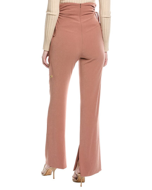 Nanushka Leslie Bell Bottom Trouser Pink XSmall 3