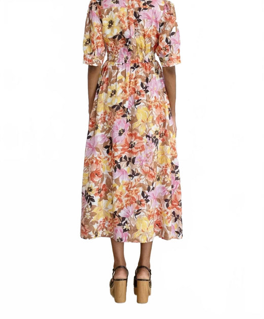 Banjanan Daffodil Midi Dress Multi Large 4