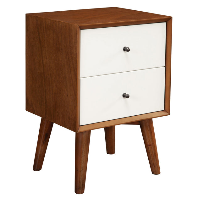 Hivvago 26" Nightstand Brown 4