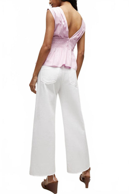 Veronica Beard Evra Top Pink US 6 3