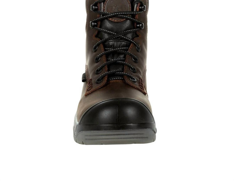  Rocky Worksmart Work Boot Brown 8 4