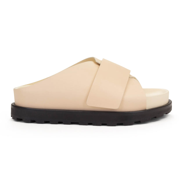 Jil Sander Leather Sandal Beige 41 2