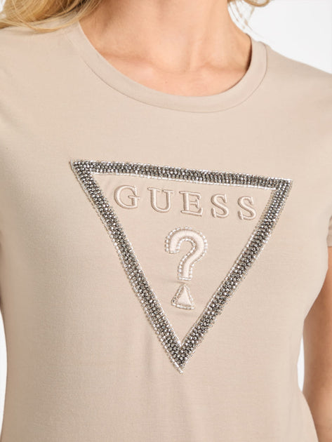 Guess Factory Eco Charlee Logo Tee White XXLarge 4