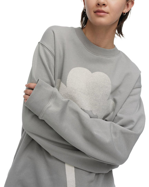 Sweatshirt Marimekko Loisto Unikko Gris XL 4
