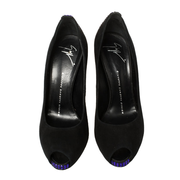 Giuseppe Zanotti Peep Toe Pumps Black EU 37.5 4