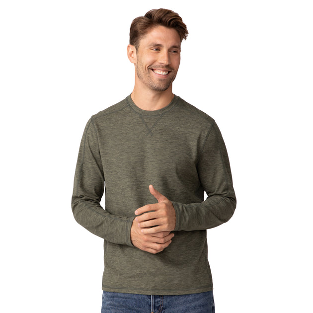 Free Country FreeCycle Crew Neck Grey Large 3