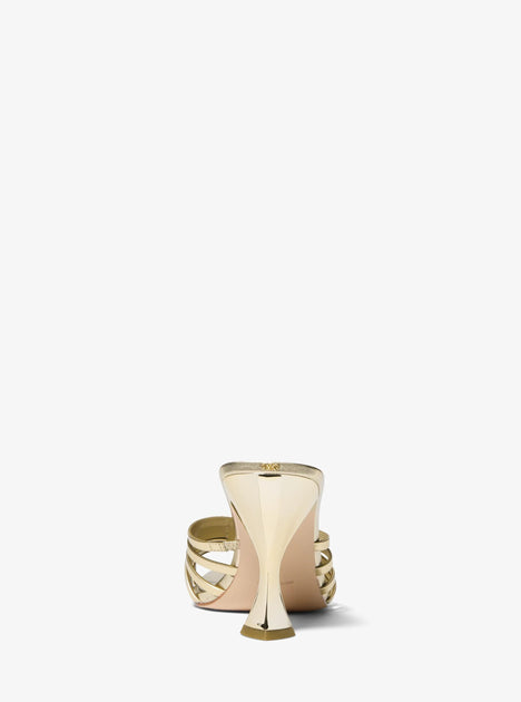 Michael Kors Haisley Sandal Beige US 9.5 4