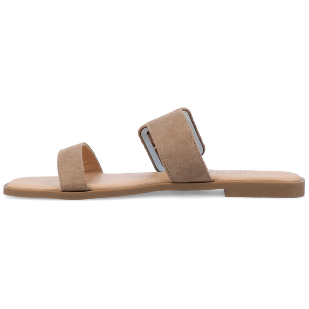 Journee Collection Kerris Sandals Beige US 7 3