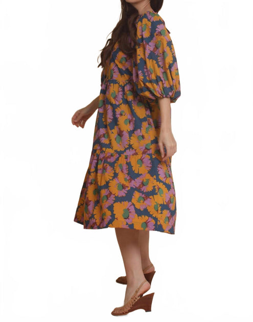 moodie Myah Midi Dress Multi Medium 4