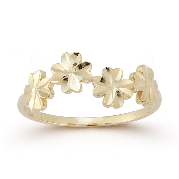 Ember Fine Jewelry Clover Ring Multi US 6 2