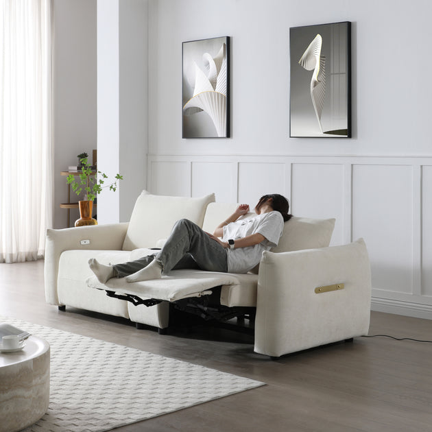 Streamdale Power Lift Sofa Brown 3