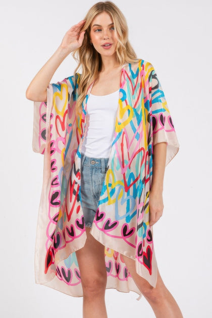 TRUEDAMES Kimono Beige One Size 3