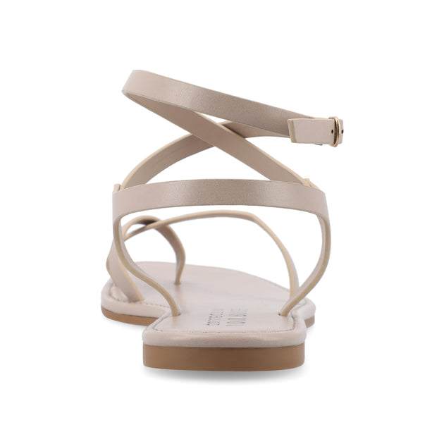Journee Collection Charra Sandals Grey US 10 4