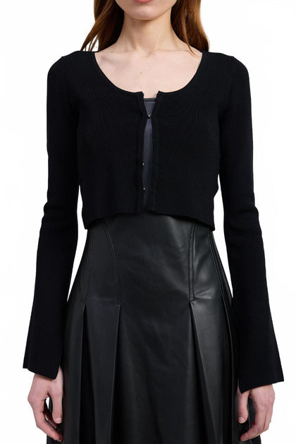 En Saison Calix Crop Cardigan Black Large 2