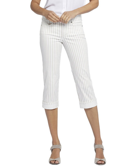 NYDJ Marilyn Crop Jeans Weiß US 12 2