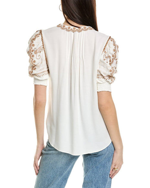 Hale Bob Top Weiß XS 3