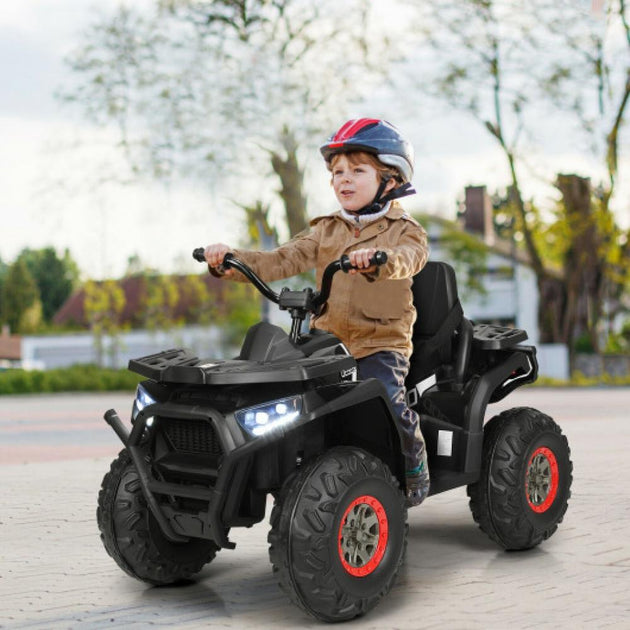 Hivvago 12V Kinder Elektro ATV Quad Schwarz 2