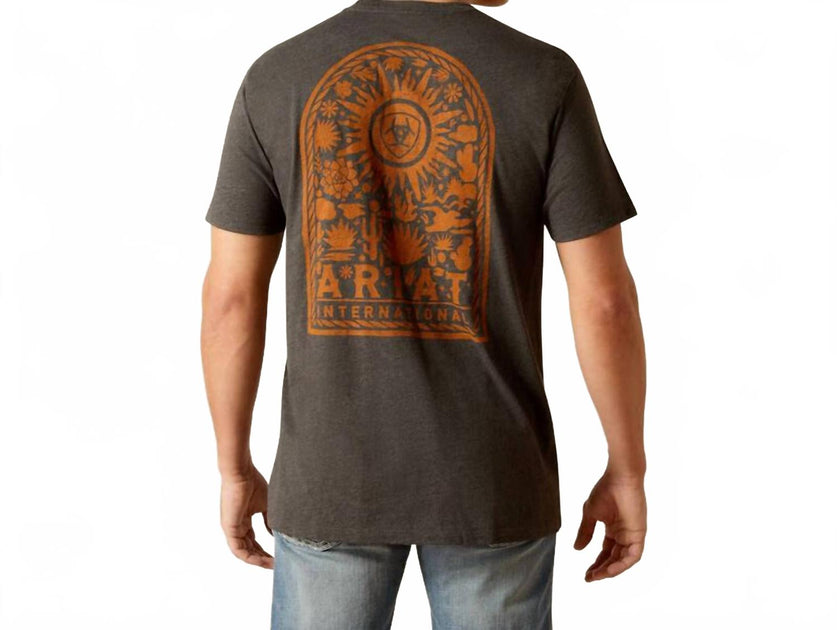 Ariat Sol Arch T-Shirt Charcoal Heather X-Large 3