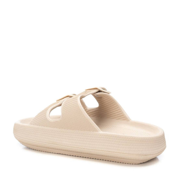 XTI Women's Flat Sandals Beige US 7 3