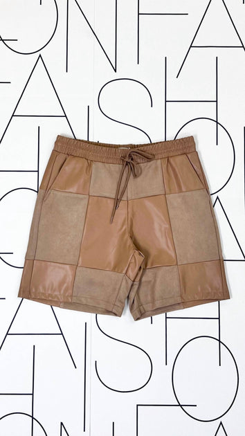EPTM Checker Shorts Brown Small 2